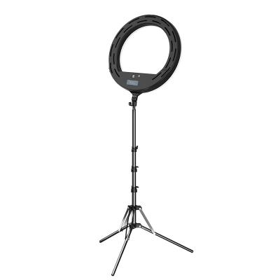 China Large PORTABLE 18inch ring light with remote and stand for video and photo, shooting and live for sale