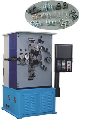 China 6 Axis High Stability Automatic Spring Making Machinery Chinese / English Display for sale