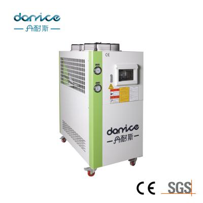 China Hot selling machine 8kw air cooled roller water chiller for hydroponics in Mexico 5848kcal/h for sale