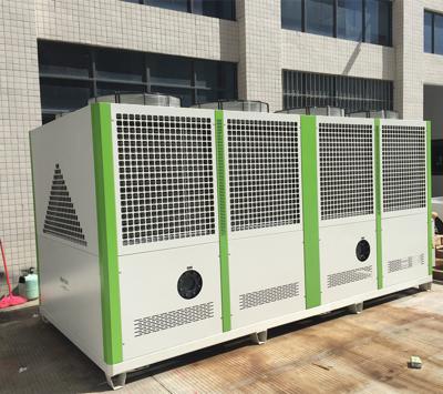 China Tank coil/dry shell and tube/stainless steel plate air cooled screw chiller with cooling system for cooling for sale