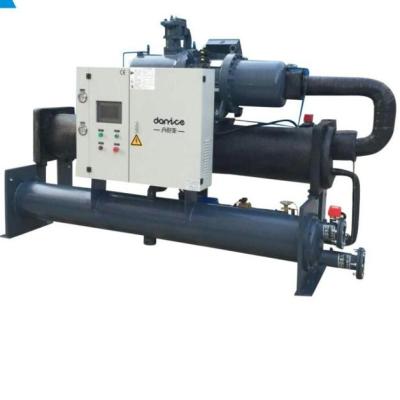 China Dannice Brand Shell and Tube Evaporator Screw Water Cooled Chiller for Cooling Engineers Available to Service Overseas DNC-230WSH Machinery for sale