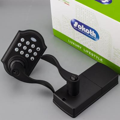 China American market style keypad digital door lock American small house digital lock for sale