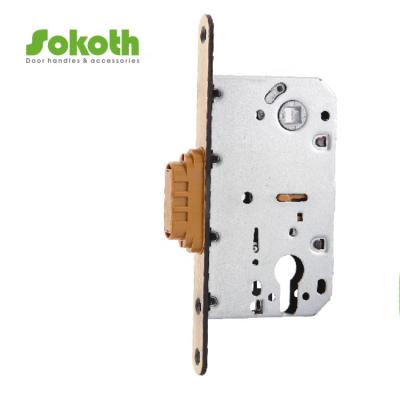 China Good Poland Market 7250 High Security Plating Aluminum Mortise Lock 7255mm for sale