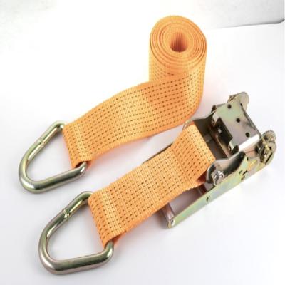 China End-Mount 4 Inch Ratchet Strap Cargo Lashing Down Ratchet Link With D-Ring for sale