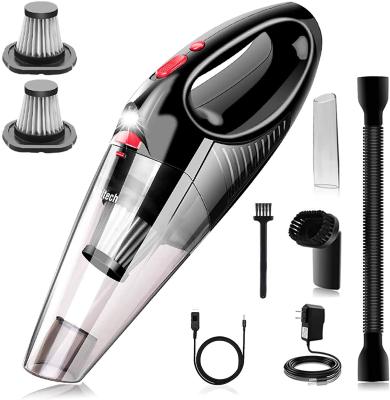 China Strong Steam 12v Portable 4 in 1 Cordless Handheld Mini Car Hover Vacuum Cleaner for Car Cleaning for sale