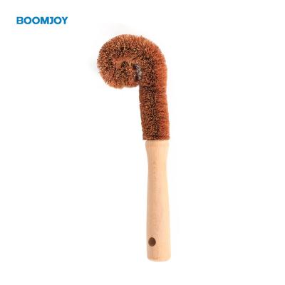 China 2019 BOOMJOY Viable New Arrival Amazon Bottle Cleaning Brush Bottle Bamboo Brush Cleaner for sale