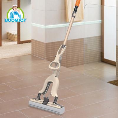 China Boomjoy sponge floor mop flat viable manufacturer hot sale household mop floor cleaner pva mop for sale