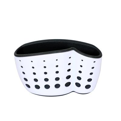 China BOOMJOY Kitchen Instruments Rainfall Rack Adsorption Kitchen Sink Storage Durable Strainer Basket Stored for sale