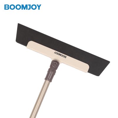 China Bathroom Use Floor Squeegee Sweep Perfect For Home Shower Bathroom Kitchen Pet Hair Fur Floor Marble Stained Glass EVA Broom for sale