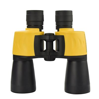 China Bak4 Outdoor Travel 7x50 Bainocular Nitrogen Filled Waterproof Night Vision Binoculars Hunting Camping Yellow for sale