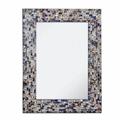 China Eco-friendly Exquisite Square Shape Glass Mosaic Mirror / Bathroom Mirror / Cosmetic Mirror for sale