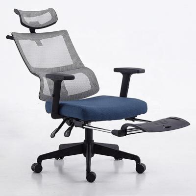 China Hot Selling (Height)Adjustable Hot Selling Lifting And Rotating Reclining Computer Chair With Headrest for sale