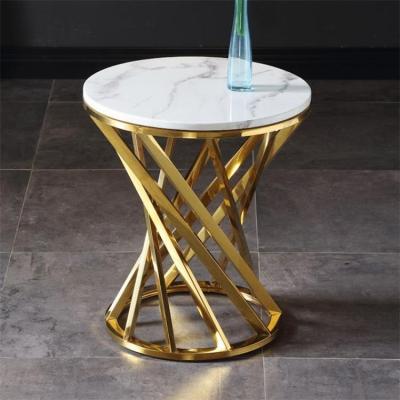 China High Quality High Grade Stainless Steel Sofa Side Table for sale