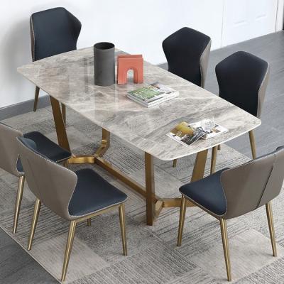 China (Other) Restaurant Adjustable High End Luxury Dining Table for sale