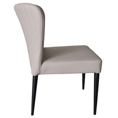 China Removable Quality Products High Density Sponge Modern Leather Dining Chair for sale