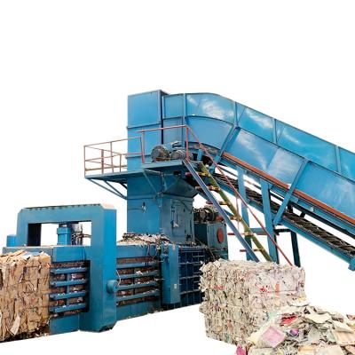 China High Efficicency ZYB-150 Automatic Horizontal Baler For Waste Paper Packing Machine for sale