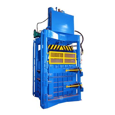 China Recycle Plant CE Certification Vertical Baler / Plastic Wrapping Machine / Waste Paper Wrapping Machine for sale