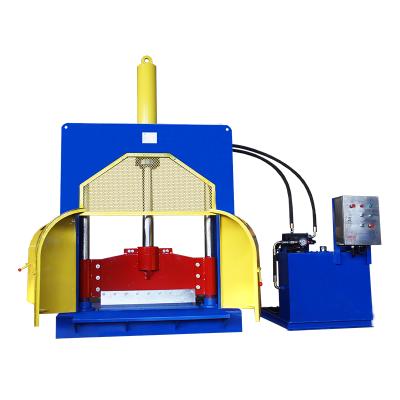 China Recycle RC-40T Scrap Plastic Hydraulic Rubber Plastic Cutter Plastic Cutting Machine for sale