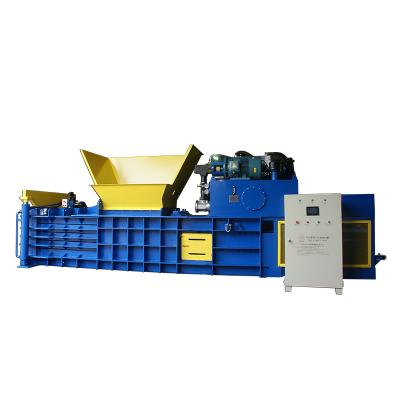 China machinery & Horizontal Material Waste Paper Plastic Baler Recycle Wrapping Machine for sale