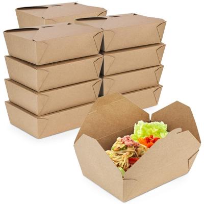 China Different Sizes Biodegradable Fast Food Restaurant Equipment Durable Retail Take Away Fast Food Box for sale