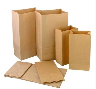 China Disposable Key Food Grade Packaging Bread Branded Paper Bag for sale