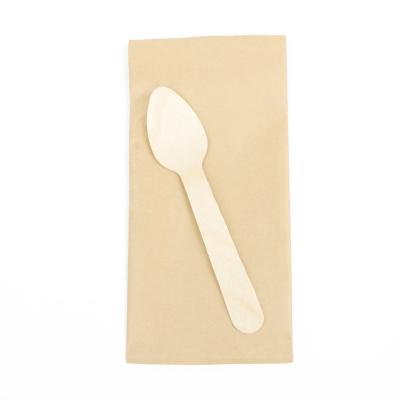 China Sale Widely Used Biodegradable Portable Wooden Cutlery Plant Birch Wood Cutlery Set Bamboo for sale