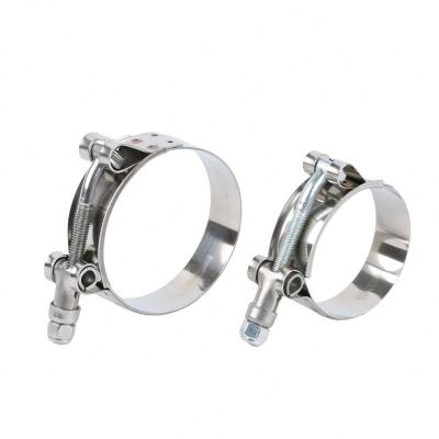 China Stainless Steel Pipe Clamp Pipe Clip Hose Lock Pipe Clamp Stainless Steel for sale