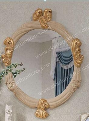 China Pared moderna tallada mano Haning MirrorFH-101B del cuarto de baño en venta