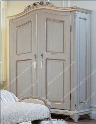 China Bedroom Furniture Antique Wood Clothes Wardrobe Cabinet FCD-103 for sale