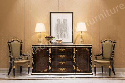 Chine Barcelone 2 portes 4 tiroirs bahut chêne dressoir Design pour salon Antique TH-029 à vendre