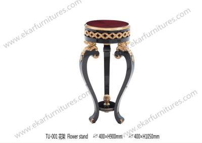 China Luxury Furniture Antique European Style Wood Flower Stand TU-001 for sale