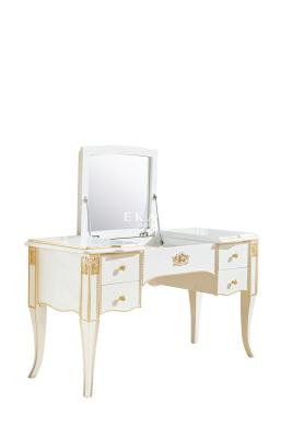 China French Style Antique White Bedroom Dressing Table LF-511 en venta