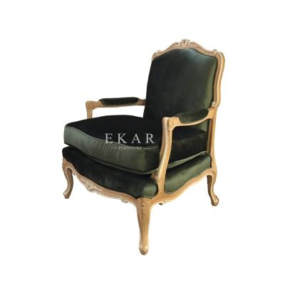 Китай Fabric Leisure Antique Arm Wood Relaxing Chair продается