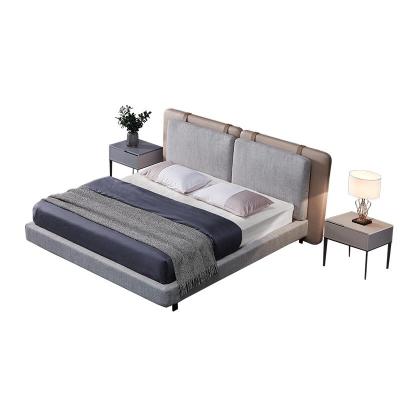 China Modern Design Leather Bed Modern Design King Size Bed bedroom Furniture for sale