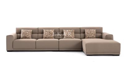 China Modern Sectional Fabric Recliner L Shaped Sofa Set en venta