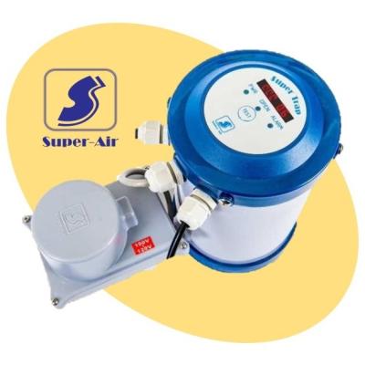 China ST-500AC Super Automatic Hotels Trap Air Compressor Count Type Ball Valve No Air Loss Condensate Drain for sale