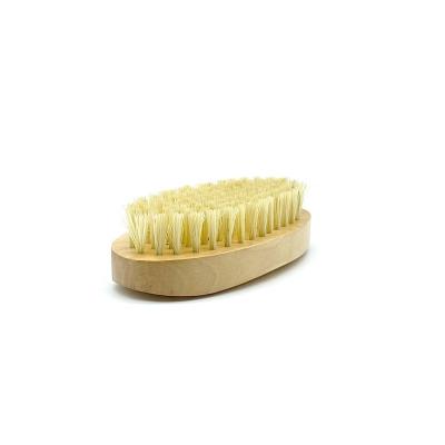 China High Quality Top Selling Shaving Barber Shop Sisal Bristle Custom Logo Wooden Beard Brush Beard Care for sale