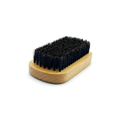 China Hot Selling Beard Care Amazon Salon Beard Styling 100% Boars Straighten Wooden Beard Hair Brush For Men for sale