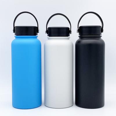 China PORTABLE Modern Double Walled 30oz Vacuum Insulated Stainless Steel Single Thermo Cup Metal Hydraulic Water Bottle for sale