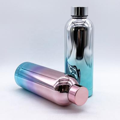 China Best Selling Christmas Thermos Fashion Design Vacuum PORTABLE Insulated Stainless Steel Water Bottle With Custom Logo for sale