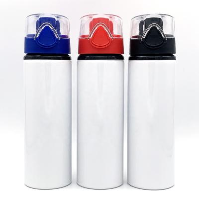 China New Viable Hot Sale White Waterland Water Bottle Blank Water Cups Printable Aluminum Sport Travel Bottle for sale