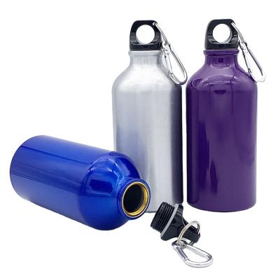 China Sustainable Customizable Durable Portable Aluminum Kettle 500ml Sport Aluminum Water Bottle for sale