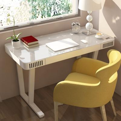 China New Design Office Furniture Computer Desk Table Modern Top Standing Single Computer Desk (Height)Adjustable With Audio Desk for sale