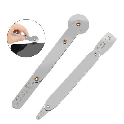 China For mobile 2 in 1 ultra-thin curved stainless steel screen disassembly machine pry knife laid mobile phone removal repair tool for sale