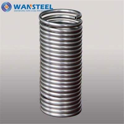 China Hot construction SST water heating coil tank+stainless steel boiler pipe coil for sale