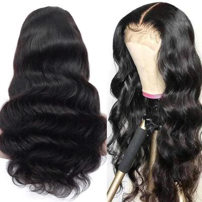 China 2021 New Style Body Wave 100% Brazilian Virgin Hair Wig Body Wave 13x4 Hair Pre Plucked Lace Front Wigs for sale