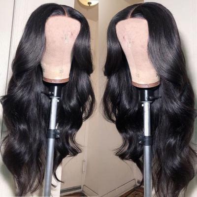 China Best Body Wave Hair Vendor Body Wave Pre Plucked Transparent Lace Front Human Hair Wigs Cuticle Aligned Hair Lace Wigs HD T for sale