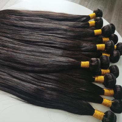 China Unprocessed 100% Silky Straight Mink Hair Virgin Brazilian Human Hair Bundles Raw Virgin Cuticle Aligned Hair Bundles With Closure for sale