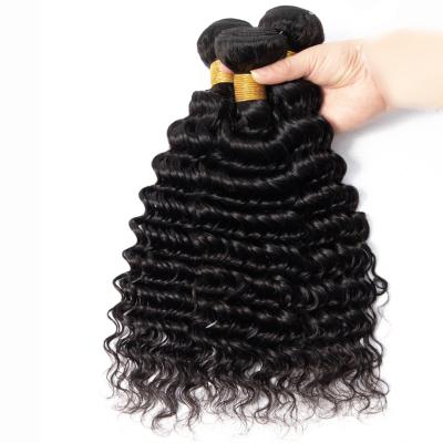 China Cheap Bundles Remy Cuticle Raw Virgin Hair Mink Bundles Hd Lace Closure Deep Wave Good Sellers and Deep Wave Malaysian Hair Bundles for sale