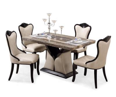 China Durable Cheap Luxury Wood Dining Set Classic Classic Dinner Set for sale